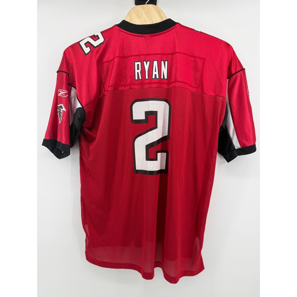 Reebok‎ Matt Ryan Atlanta Falcons Jersey XXL Polyester Red NFL Gorpcore Y2K